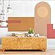 Ambiance Sticker Vliestapete Riesenfresken Vorgekleistert -Palazzo Astratto mit Bogen und Leiter - Dekoratives Etikett | H210 x L90 cm