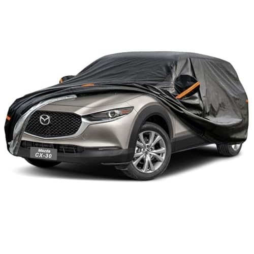 7 Layer SUV Car Cover Custom Fit Mazda CX-30 (2019-2025) Waterproof All Weather, Heavy Duty Outdoor Snow Sun Rain Uv Protection (Ships from US Warehou