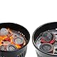 RMAN Shisha Kohleanzünder Elektrischer Kohle-Brenner Kohlegrill Shisha mit extra langem 150cm Kabel Tragegriff Kohlezange Wasserpfeife Heizplatte 600W Shisha Zubehör Schwarz