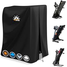 Zettum Treadmill Cover - 600D Treadmill Dust Cover Waterproof, Gym Equipment Running Machine Covers with Windproof Drawstring, Exercise Workout Equipment Protective for Home Indoor Outdoor