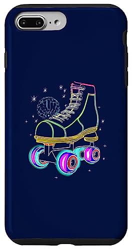 Coque pour iPhone 7 Plus/8 Plus Rétro années 70 80 Disco Funny Roller Skate Party