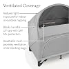 UPPAbaby Remi Canopy - Sun + Bug Protection - Ventilated Cover for Indoor or Outdoor Use - Folds Compactly for Travel