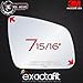exactafit 8131R Passenger Side Mirror Glass Replacement Repair Compatible With 2008-2014 Mercedes Benz C230 C250 C300 C350 C63 AMG C-Class