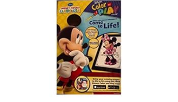 Toy Disney Mickey Mouse Clubhouse Color & Play (Includes Stickers) Book