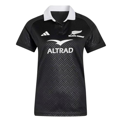adidas Femme Black Ferns Home Jersey Women Shirt, All Black, XXL