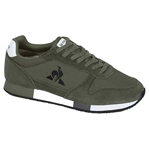 Le Coq Sportif Alpha Sport Olive Night, Chaussures pour Homme, Vert Olive/Noir, 43 EU