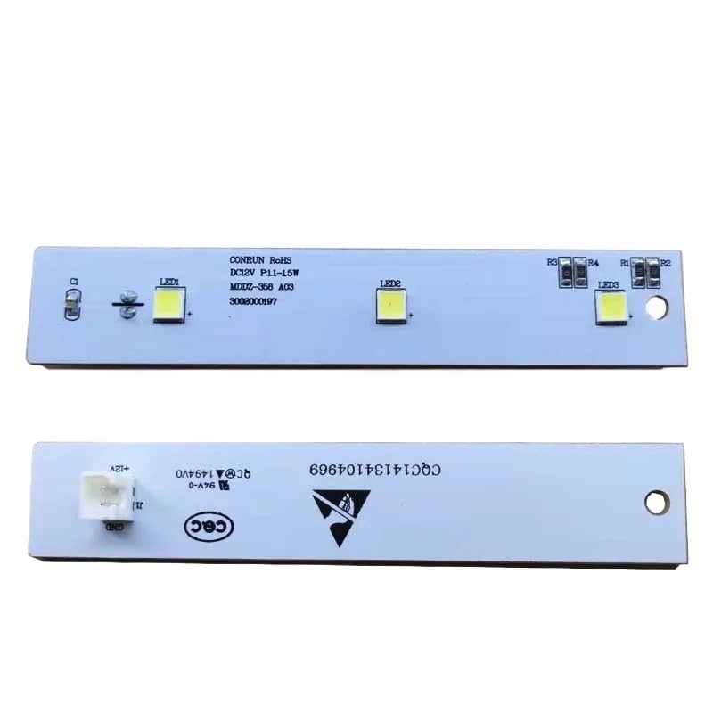 JIMIGGAO Herramienta Compatible con CQC14134104969 3002000197 Tira de LED para iluminación de refrigeración Compatible con refrigerador AUCMA BCD-560WPG