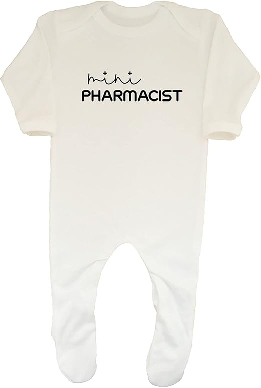 Shopagift Baby,Clothing,Baby Boys 0-24m,Sleepwear & Robes,Sleepsuits Shopagift Mini Pharmacist Baby Sleepsuit Romper