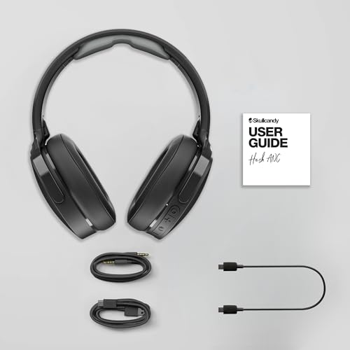 Miniatura 6 de Skullcandy Hesh ANC Cascos Over-Ear Inalámbricos con Cancelación de Ruido, 22 h de Autonomía, Micrófono, Compatibles con iPhone Android y Dispositivos Bluetooth - Blanco