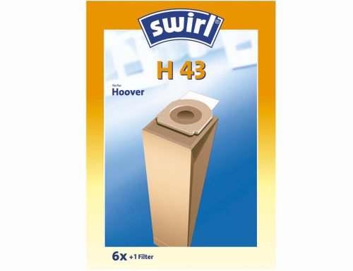 Preisvergleich Produktbild Swirl Staubsaugerbeutel H43 / H 43 für Hoover H59 Staubsauger