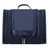 Neceser Maquillaje NuoYo 5 Espacio/XL Neceser Maquillaje Organizador de Viaje Neceser con Gancho, Tturismo, Viaje o de Negocios (Hombres/Mujeres)