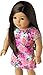 American Girl Truly Me 18-inch Doll #124 with Brown Eyes, Black-Brown Hair, Lt-to-Med Skin, T-shirt Dress, For Ages 6+, Floral