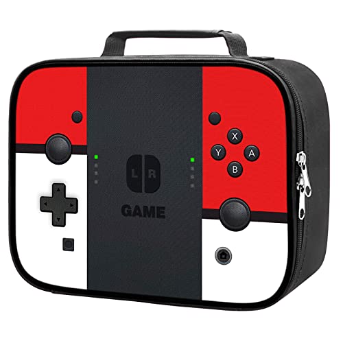 Whsen Insulated Lunch Box For Boys, Gamer Boys Lunch Bag, Video Game Lunch Bags For Boys Girls, Gaming Cool Cooler Leakproof Lunch Boxes For Travel Picnic Hiking Beach #TOP22