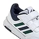 adidas Tensaur Hook and Loop Shoes Laufschuhe, Cloud White/Green/Collegiate Navy, 25 EU