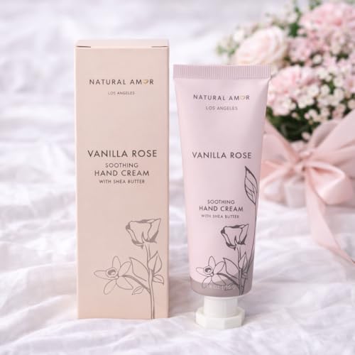Natural Amor Relaxation Spa Gift Set for Women, 5 Piece Bath & Body Box with Candle, Hand Cream, Bath Bombs & Headband, Self Care Gift for Her — view 3