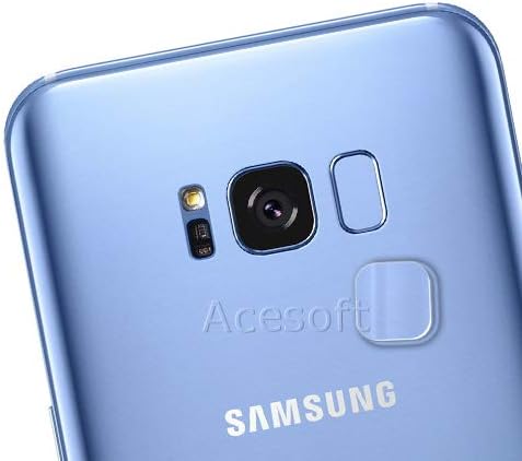 Ultra Clear Wear-Resisting Anti-Shatter Back Camera Lens Tempered Glass Screen Protector Guard Shield Saver Armor Cover Compatible with Samsung Galaxy S8+/S8 Plus SM-G955U Phone - Easy to Install