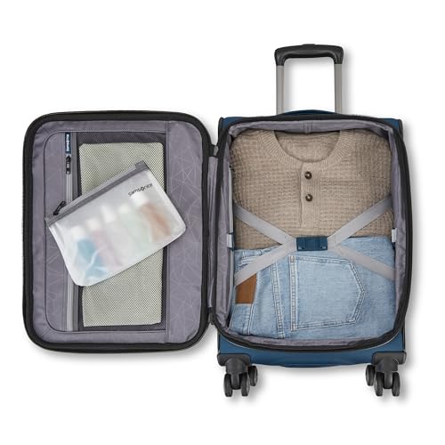 Samsonite Ascella 4 Carry-On Luggage - Cerulean Blue by Samsonite - Image 3