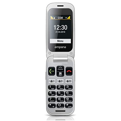 emporiaONE Seniormobil | Hopfällbar telefon med nödsamtalsknapp