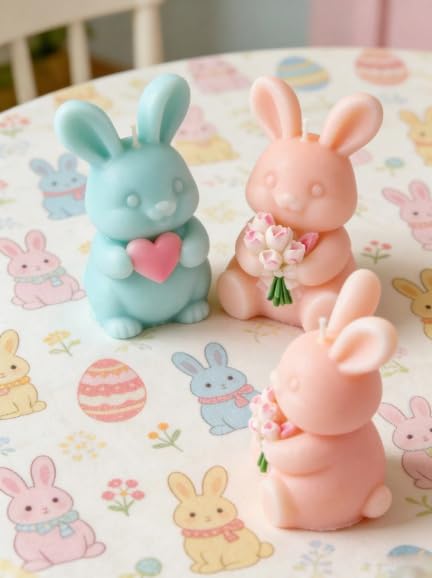 RKPM HOMES Cute Rabbit Silicone Mold - Image 4