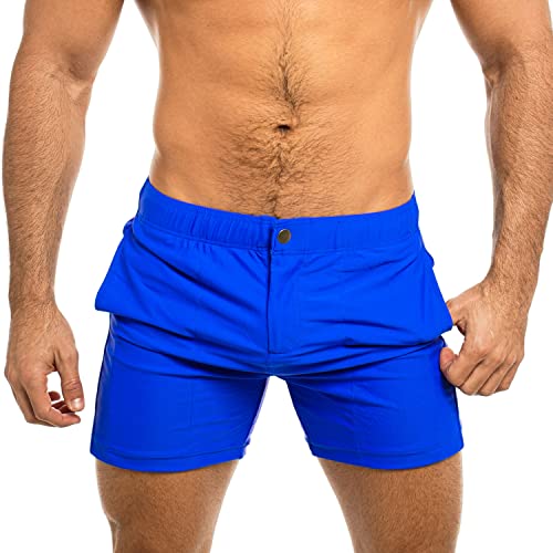 Taddlee Swimwear Men Swim Boxer Trunks Brief Bikini Swimsuits Surf Bathing Suits