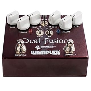 Wampler Dual Fusion Tom Quayle – Pédale d’effets pour guitare électrique - Les Beatles, Paul McCartney, John Lennon, RIngo Starr, George Harrison Wampler Dual Fusion Tom Quayle – Pédale d'effets pour guitare électrique – Image 4