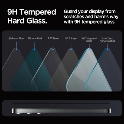 Image of Supershieldz NeoGuard Tempered Glass Screen Protector Guard for Samsung Galaxy S23 Plus and S22 Plus - Case-Friendly, Easy Installation