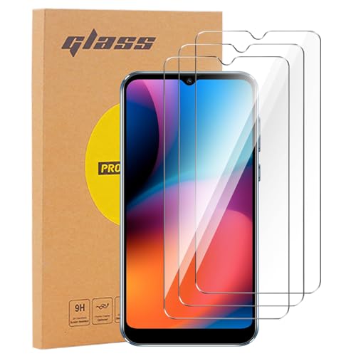 HuiYouMY Cristal Templado para XGODY X18, Cobertura Completa, Película Protectora de Vidrio Puro, Resistente a rasguños, Anti-Huella Digital [ 6.3", Dureza 9H, Espesor 0.3MM, 3 Pack ]