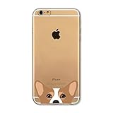 DECO FAIRY Compatible With iPhone 6 / 6s, Japanese Pembroke Welsh Corgi Dogs Cats Cute Pet Pug Puppy...