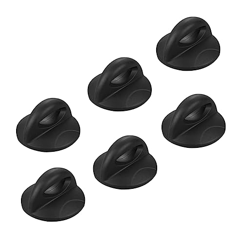 POPETPOP 6pezzi Manopole Di Ricambio Per Coperchio Pentola Manici Stabili e Isolanti Per Pentole e Padelle Antiruggine Facili Da Installare e Impugnare Adatti Coperture Calde Da Cucina