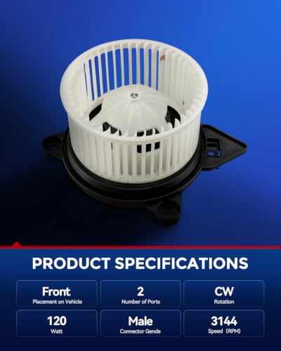 Image of KAX 700167 AC Blower Motor for Dodge Durango 2004-2009, Aspen 2007-2009