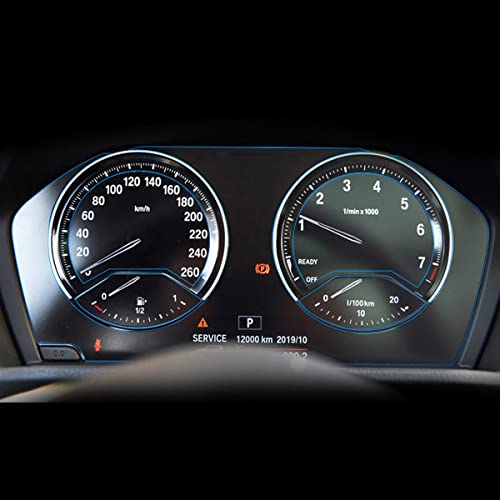 Funiur Painel de instrumentos de tela do carro endureceu filme de vidro GPS Velocímetro De proteção