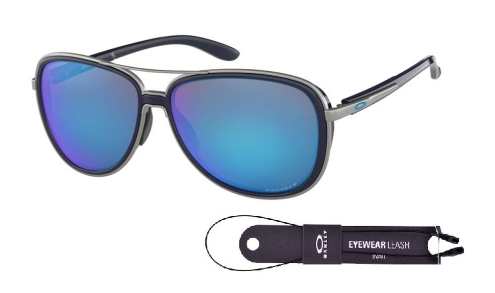 Oakley Split Time OO4129 Sunglasses For Men For Women+BUNDLE with Oakley Accessory Leash Kit
