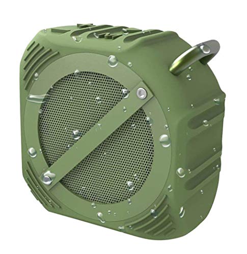 AILINA S8 Altavoz Bluetooth Portátil Sonido Potente de 5W, Inalámbrico, Ultra Portátil, a Prueba de Golpes, 2000mAh, IPX6 Resistente al Agua para Exteriores, Fiesta, Playa, Ducha y Hogar