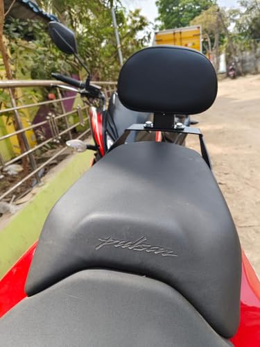 Image of Back Rest Compatible with Bajaj Pulsar N160 /N250 /F250 (Black, Pack of 1)