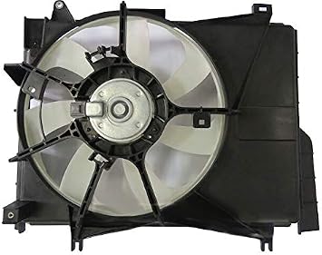 Marketplace Auto Parts - Radiator Fan Assembly - Compatible with 2014-2015, 2017-2020 Mitsubishi Mirage