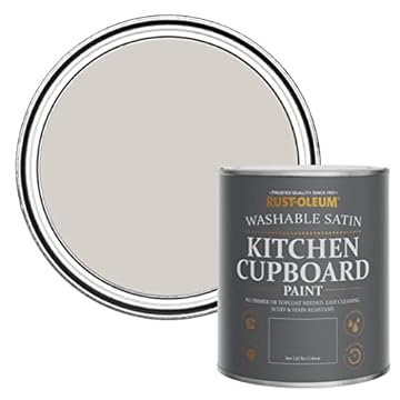 Rust-Oleum Purple Scrubbable Kitchen Cupboard Paint in Satin Finish - Babushka 750ml
