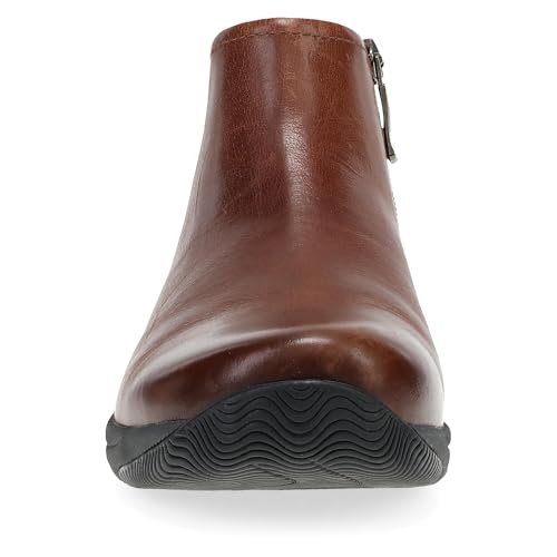 Dansko Sherry Women's Ankle Bootie - Inside Zipper Boot with Padded Uppers & Arch Support - Slip Resistant4