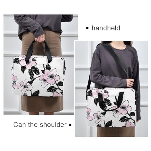 Maletín para Laptop ALAZA con Estampado Floral para 13-15.6 pulgadas miniatura 2