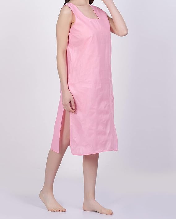 Women's Cotton Long Camisole for Kurti,Suit Full Slips Inner wear Petticoat Sleeveless for Girls Summer Top