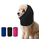Ohrenschützer für Hunde Lärmschutz，Anti-lärm Ohrenschutz Hund, Pet Earflap Head Wrap,Haustier Schallschutzhaube (schwarz, S)