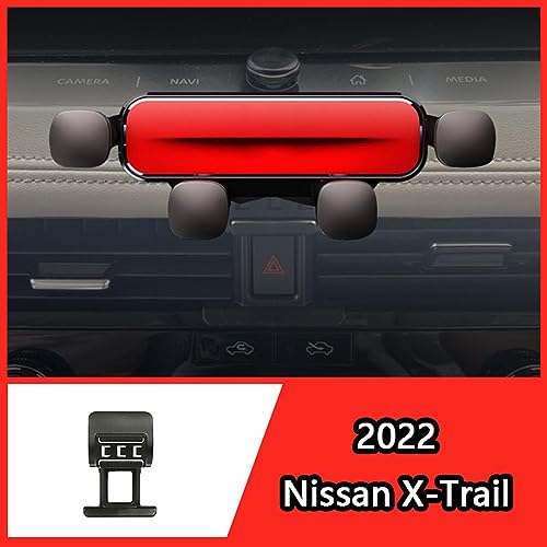 Support de téléphone de voiture pour Nissan X-Trail 2022 premium gris