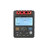 ATO Insulation Tester, Digital Megohmmeter Insulation Resistance Tester 100V/250V/500V/1000V Insulat