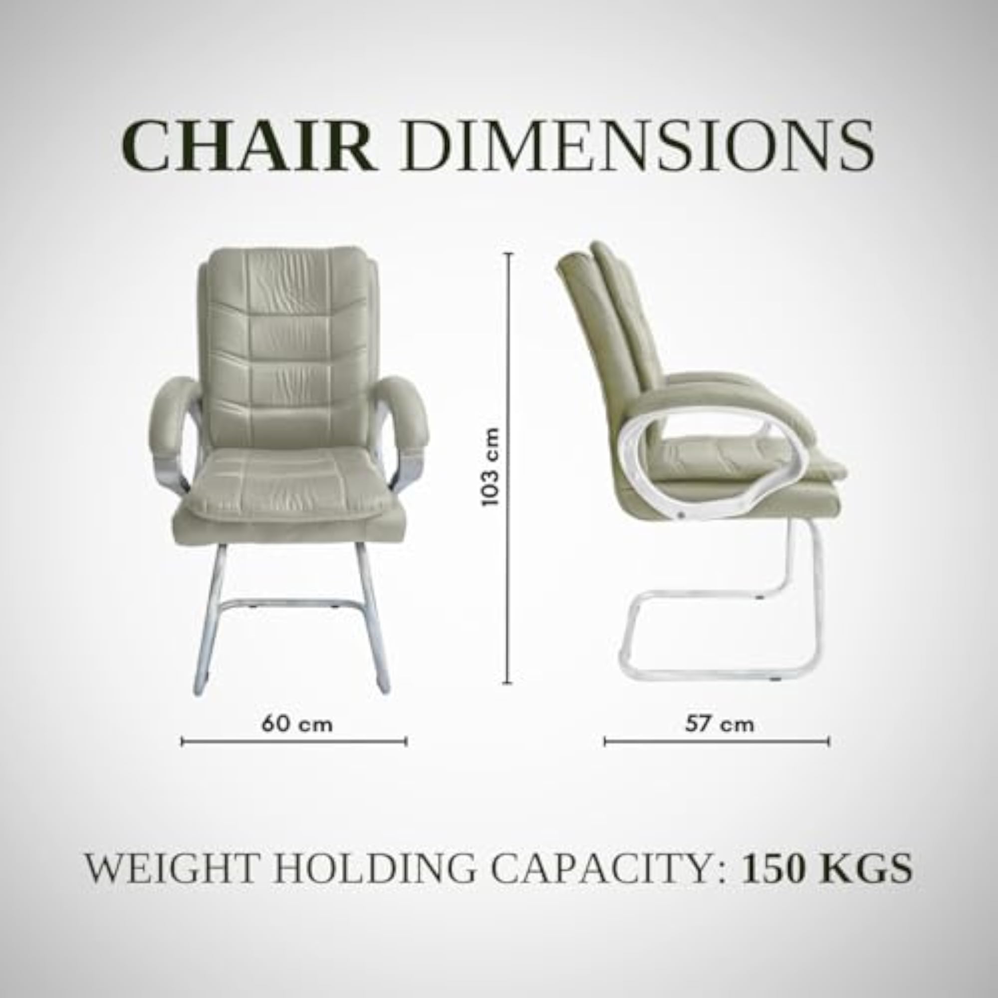 Executive Office Visitor Chair with Ergonomic Design