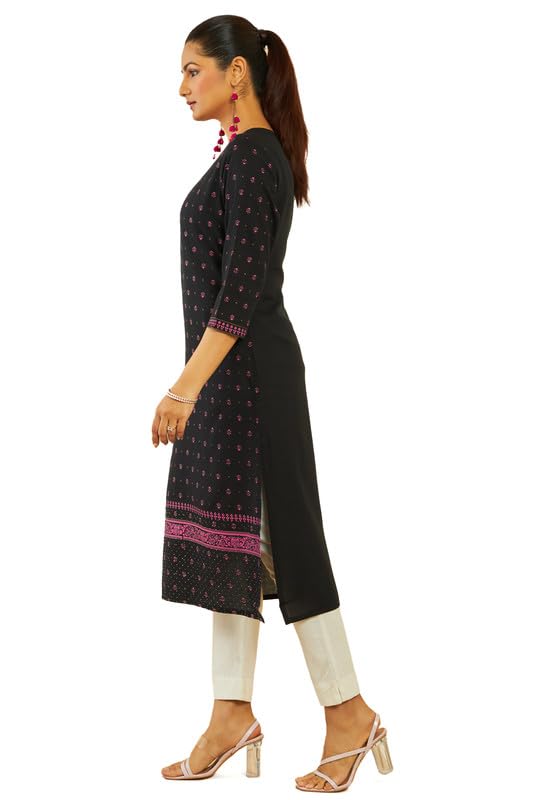 Image of Soch Women's Rayon Straight Kurtas