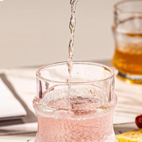 Copa de vino portátil reutilizable de 300 ml con diseño transparente 3