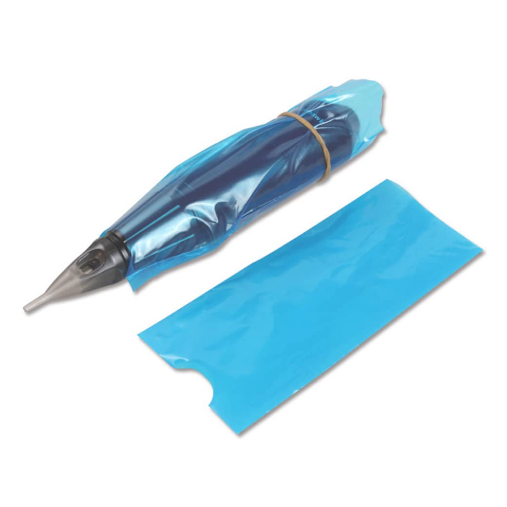 Tattoo Pen Bags Tattoo Clip Cord Covers Bags Disposable Machine Professional Protective for 200PCS, Beauty