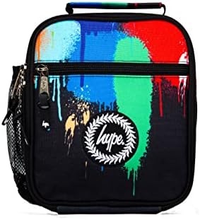 hype Multi Coloured Graffiti DRIP Lunchbox