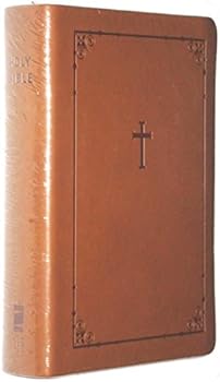 NIV Zondervan Compact Pocket Bible Toffee Brown Italian Duo Tone