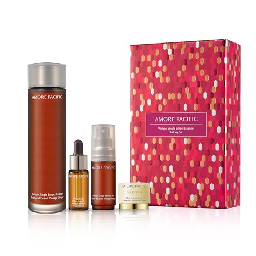 AMOREPACIFIC Vintage Single Extract Essence Set: Antioxidant, Hydrate, Fine Lines ...