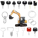 🔑Weit verbreitet: Geeignet für die meisten Standard-Zündgeräte, Schlösser, Türen und Tankdeckel usw., einfach zu installieren und zu entfernen, kann abgenutzte oder beschädigte Zündschlüssel direkt ersetzen. Diese technischen Fahrzeugschlüssel sind ein direkter Ersatz für Original-Fahrzeugschlüssel und für eine Vielzahl technischer Fahrzeuge geeignet.